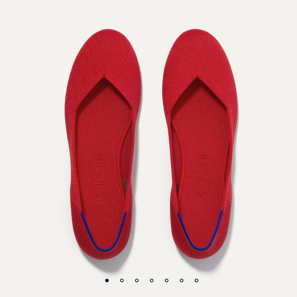 Rothy's Women's Red Flats size 7